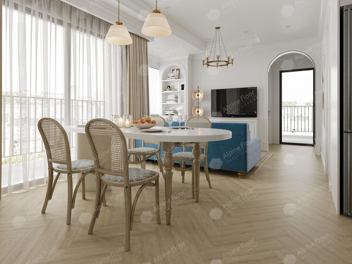 SPC фабрики Alpine Floor коллекция Light Parquet