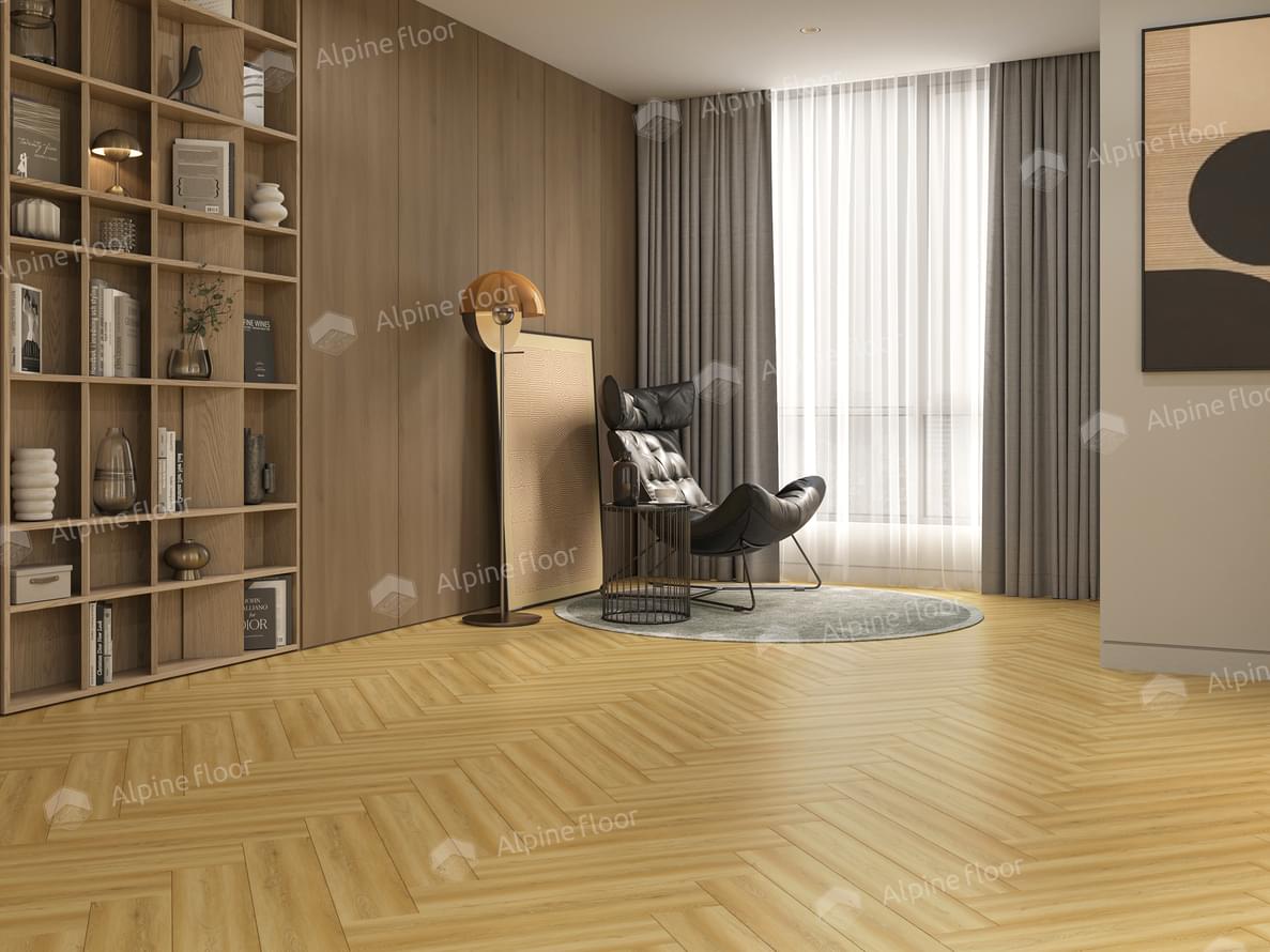 SPC фабрики Alpine Floor коллекция Light Parquet