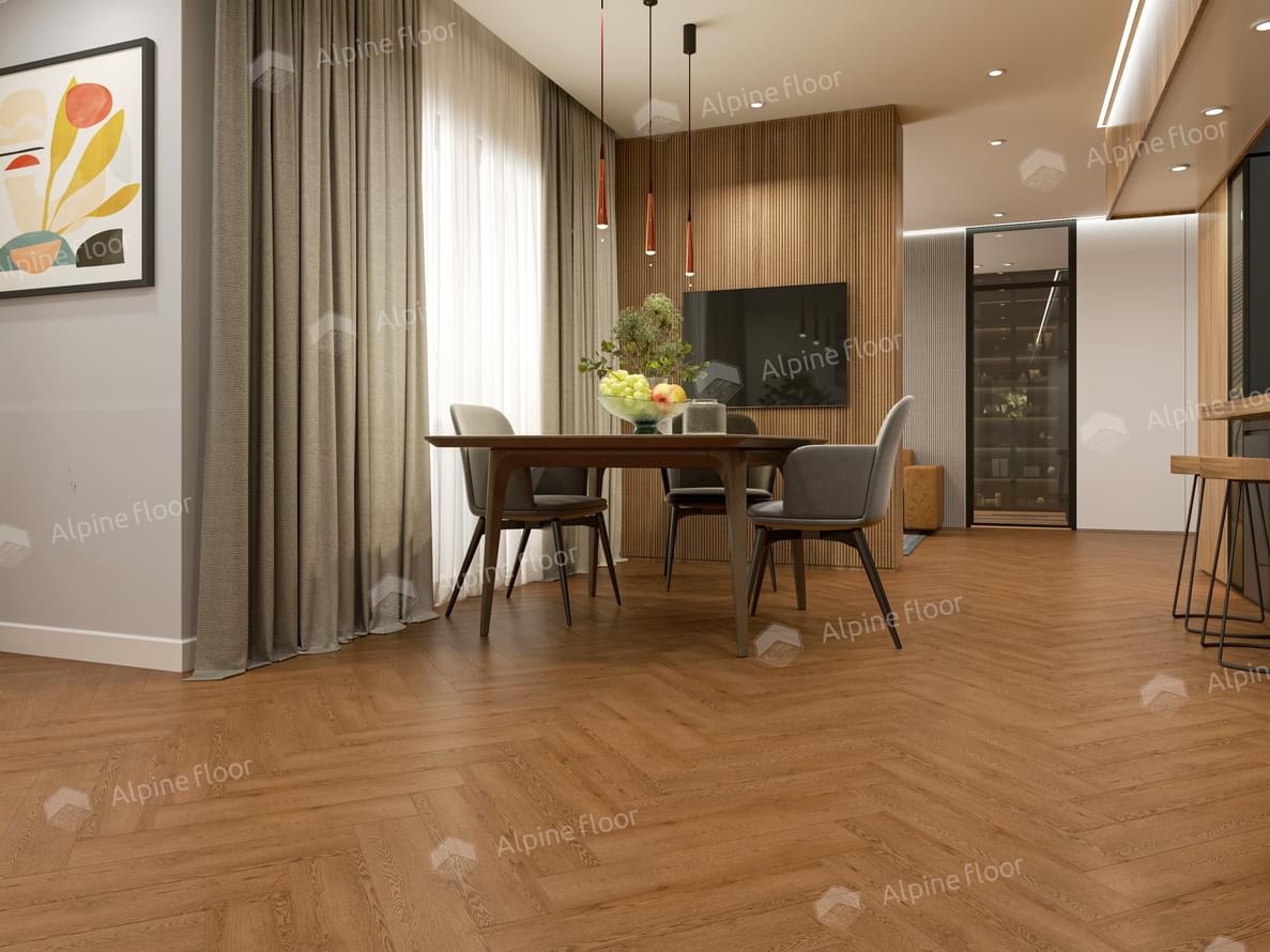 SPC фабрики Alpine Floor коллекция Light Parquet