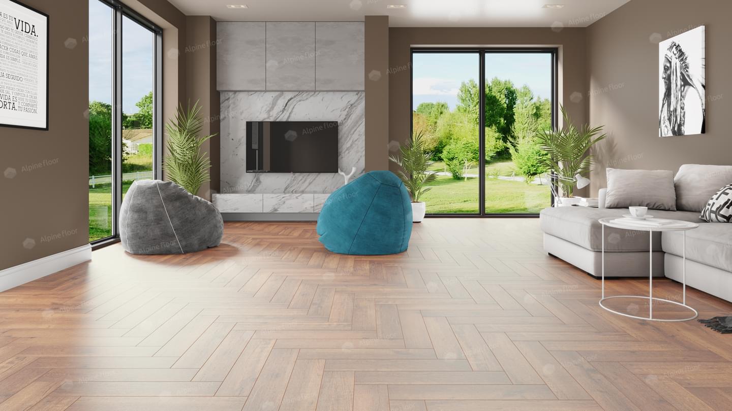 SPC фабрики Alpine Floor коллекция Light Parquet