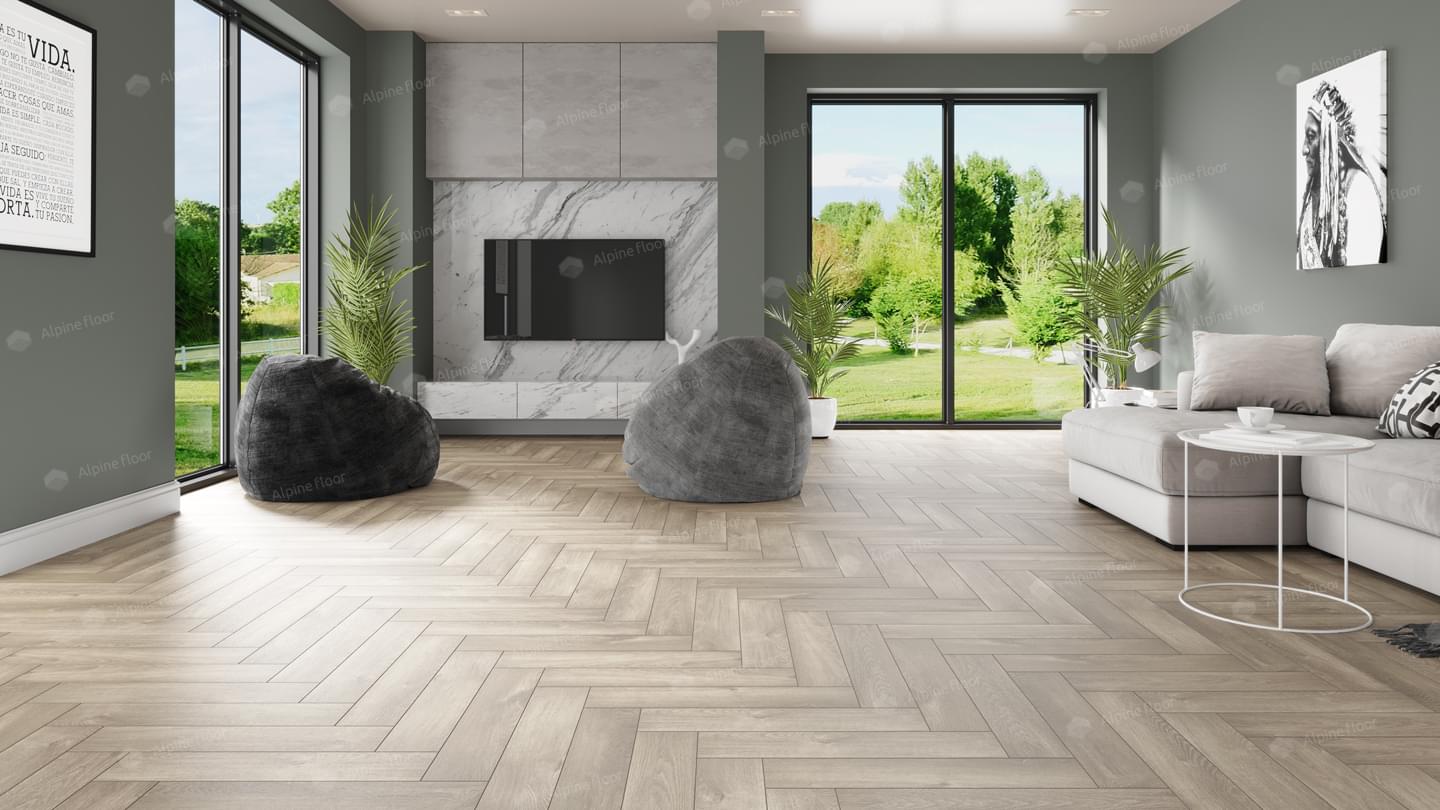SPC фабрики Alpine Floor коллекция Light Parquet