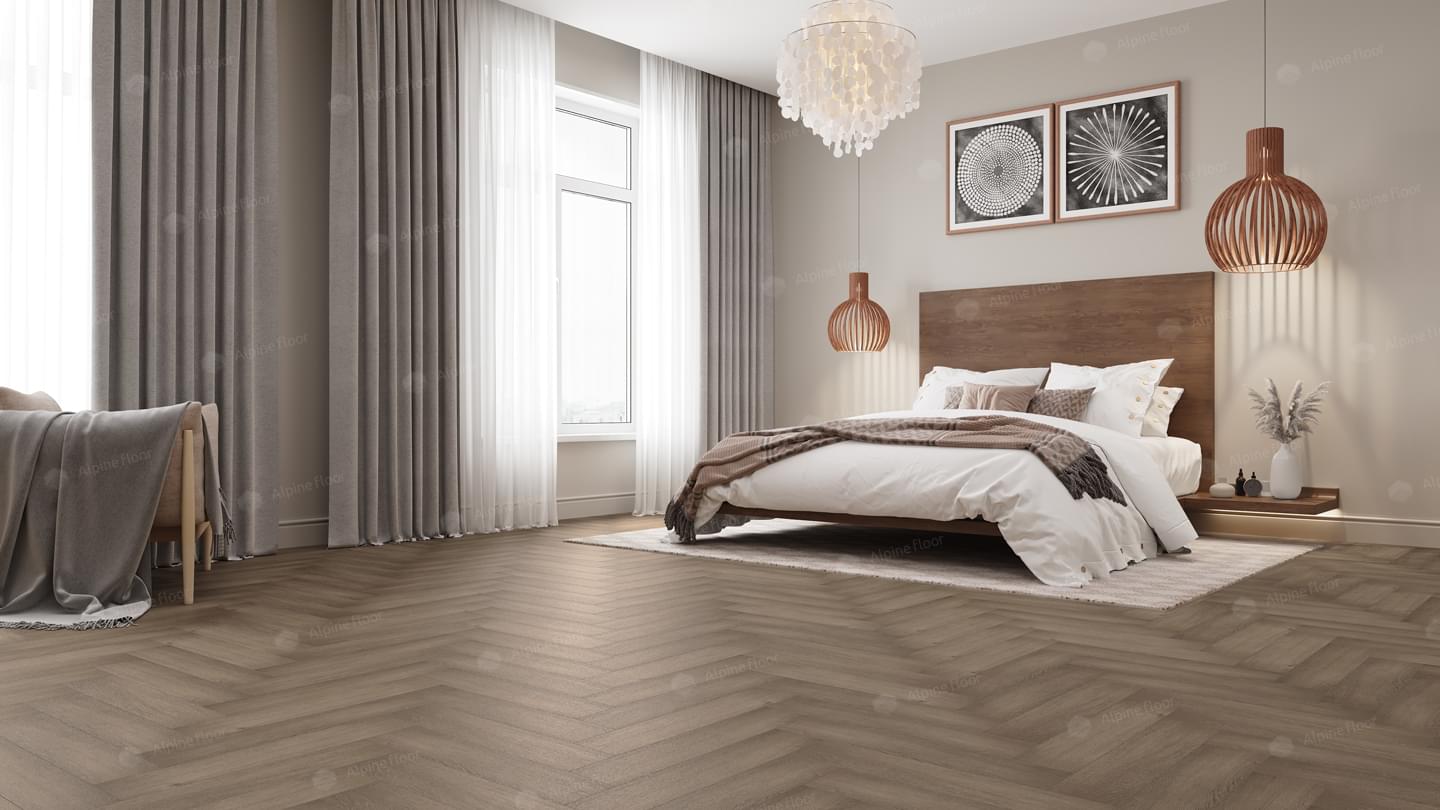 SPC фабрики Alpine Floor коллекция Light Parquet