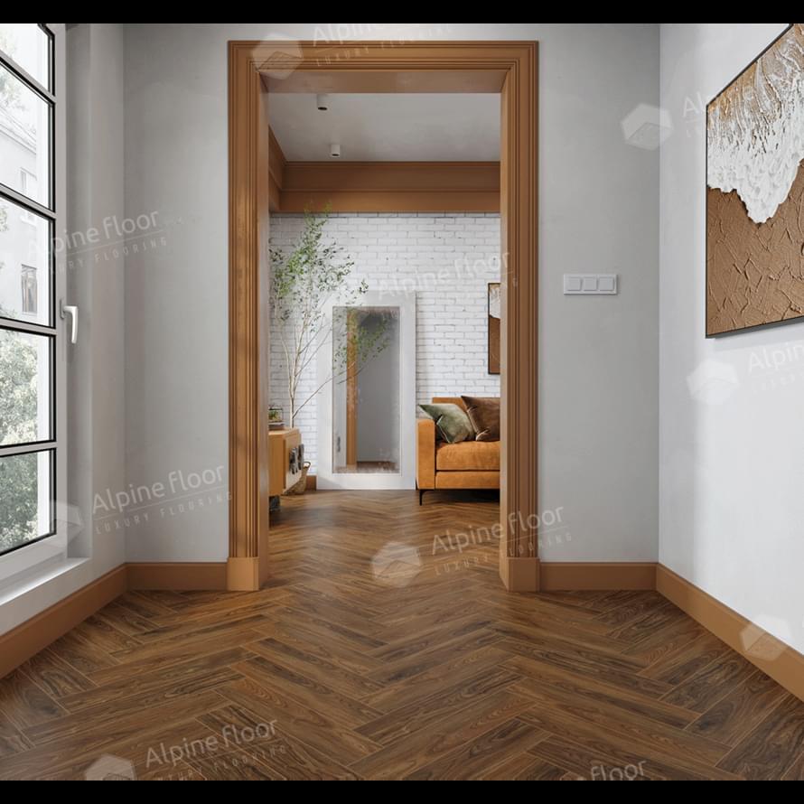 SPC фабрики Alpine Floor коллекция Nut