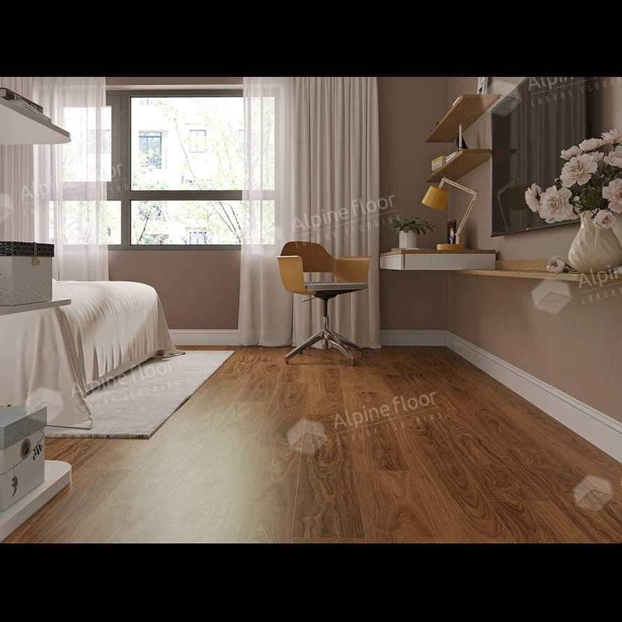 SPC фабрики Alpine Floor коллекция Nut