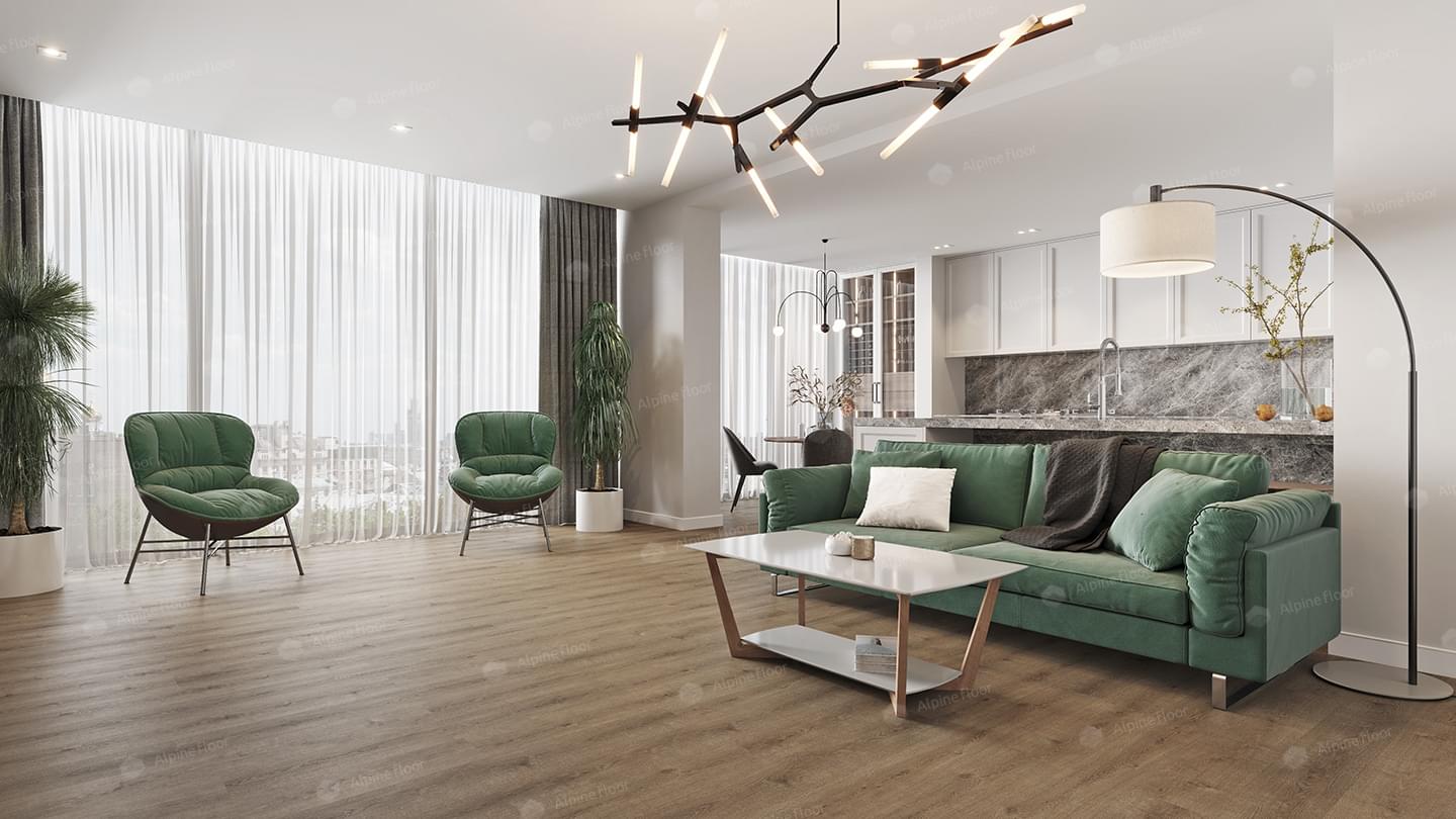 SPC фабрики Alpine Floor коллекция Solo