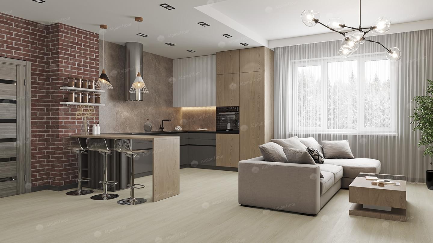 SPC фабрики Alpine Floor коллекция Solo