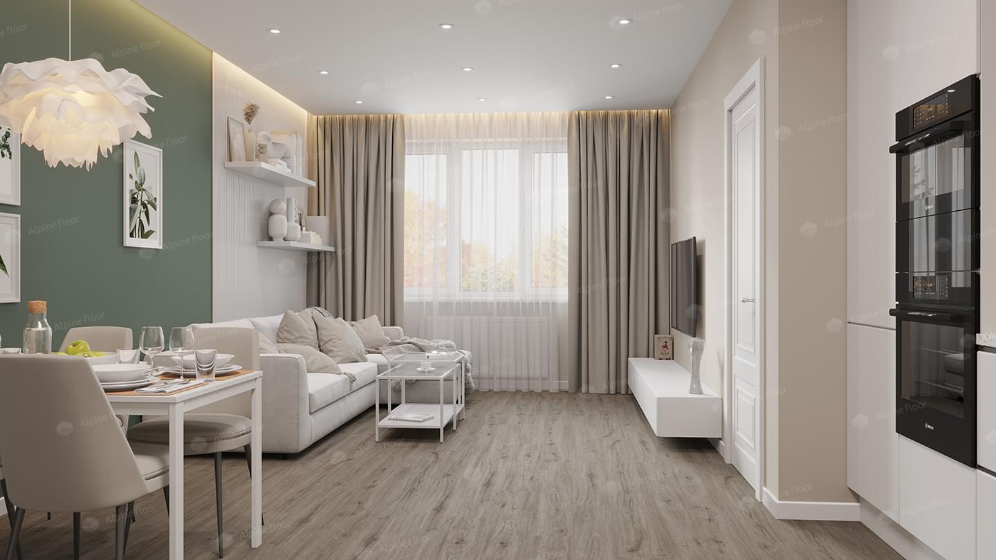 SPC фабрики Alpine Floor коллекция Solo