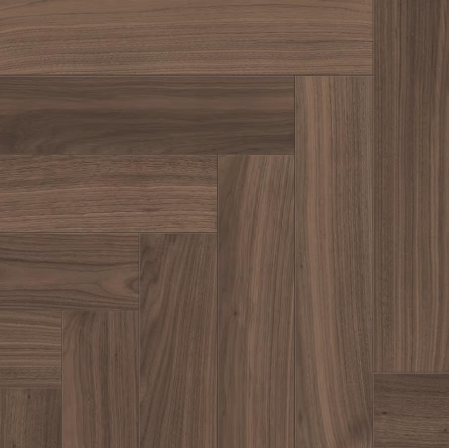 Alpine Floor Приоритет Паркет Орех Натуральный 12.5x60 см, поверхность матовый лак
