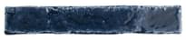 Плитка Amadis Brutalist Bullnose Marine Gloss 3.8x23.5 см, поверхность глянец, рельефная
