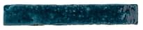 Плитка Amadis Brutalist Bullnose Sapphire Crackle 3.8x23.5 см, поверхность глянец, рельефная