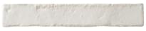 Плитка Amadis Brutalist Bullnose Snow Matt 3.8x23.5 см, поверхность матовая, рельефная