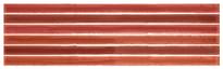 Плитка Amadis Long Stick Wild Coralito Crackle 13x45 см, поверхность глянец