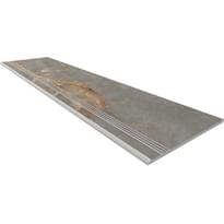 Плитка Ametis Intense Ступень In01 Мат С Насечками 30x120 см, поверхность матовая