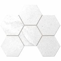 Плитка Ametis Kailas Мозаика Ka00 Hexagon Мат 25x28.5 см, поверхность матовая