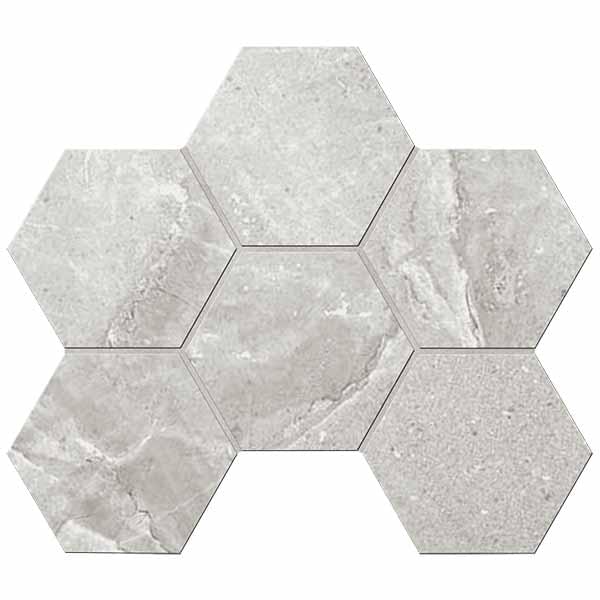Ametis Kailas Мозаика Ka01 Hexagon Мат 25x28.5 Ametis Kailas Мозаика Ka01 Hexagon Мат 25x28.5