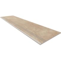 Плитка Ametis Magmas Ступень Mm01 Мат С Насечками 30x120 см, поверхность матовая