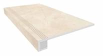 Плитка Ametis Marmulla Комплект Ma02 С Насечками Подступенок 14.5x120 33x120 см, поверхность матовая