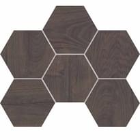 Плитка Ametis Selection Мозаика Si04 Hexagon Мат 25x28.5 см, поверхность матовая