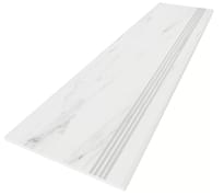 Плитка Ametis Supreme Ступень Sm01 Мат С Насечками 30x120 см, поверхность матовая