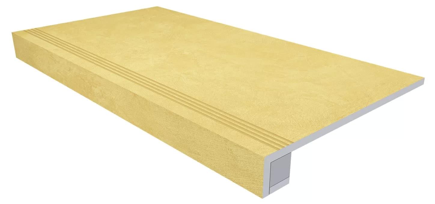 Плитка Ametis Спектрум Комплект Sr04 С Насечками Подступенок 14.5x120 33x120 см, поверхность матовая