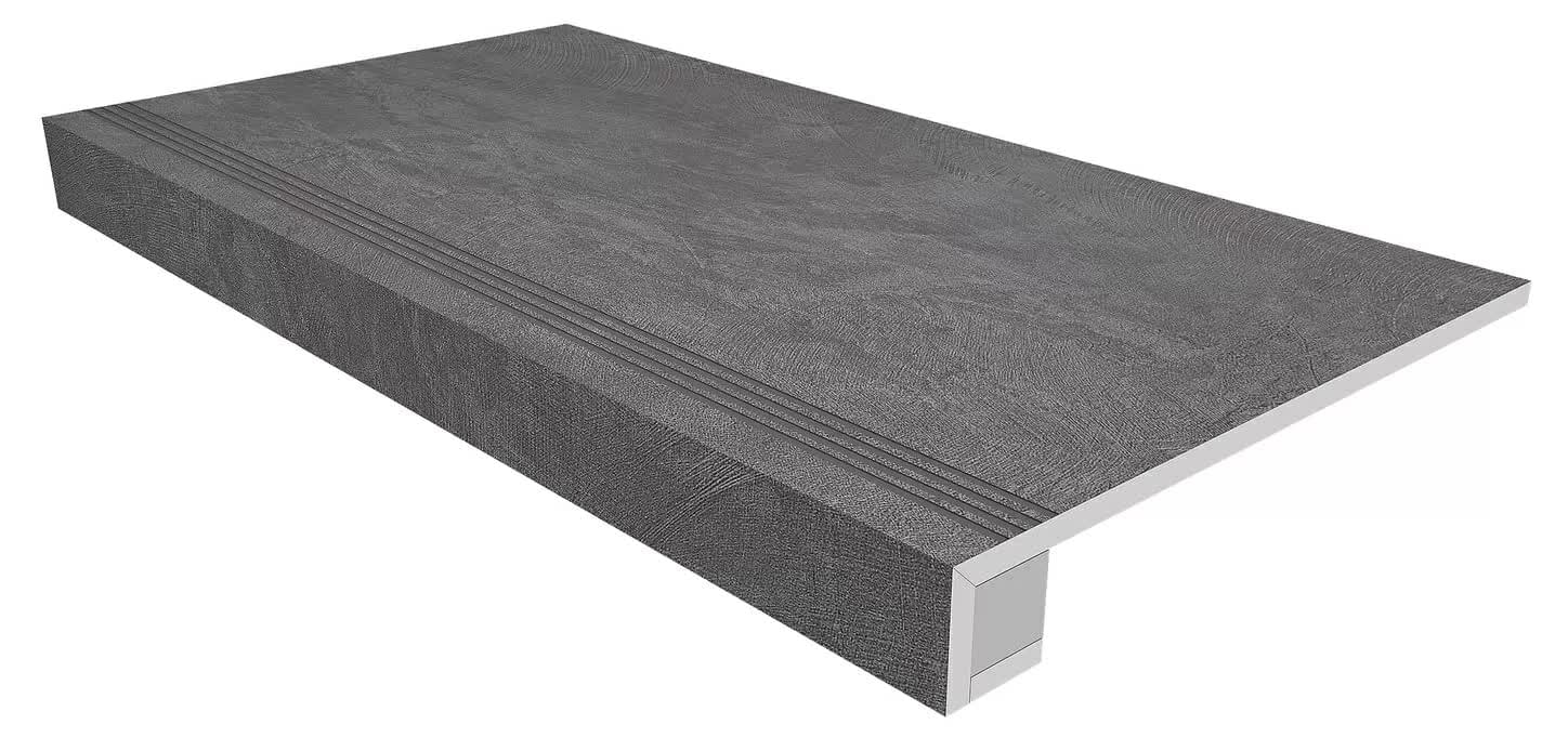 Плитка Ametis Спектрум Комплект Sr06 С Насечками Подступенок 14.5x120 33x120 см, поверхность матовая