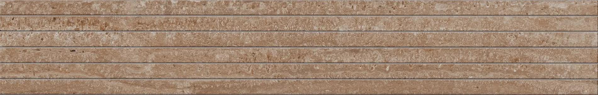 Плитка Ametis Толанто Brown 19x120 см, поверхность полуполированная