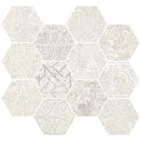 Плитка Aparici Bohemian Sand Natural Mosaico Hexagonal 30x28 см, поверхность матовая