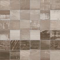 Плитка Aparici Chalkwood Brown Natural Mosaico 5x5 29.75x29.75 см, поверхность матовая