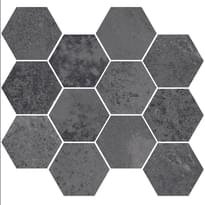 Плитка Aparici Corten Iron Natural Mosaico Hexagonal 30x28 см, поверхность матовая