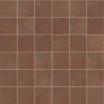 Плитка Aparici Cotto Rosso Natural Mosaico 5x5 29.75x29.75 см, поверхность матовая, рельефная