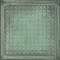 Плитка Aparici Glass Green Brick 20x20 см, поверхность глянец
