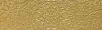 Плитка Aparici Glimpse Gold Zaida 29.75x99.55 см, поверхность матовая, рельефная