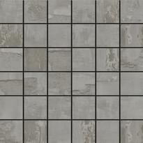 Плитка Aparici Jacquard Grey Natural Mosaico 5x5 29.75x29.75 см, поверхность матовая, рельефная
