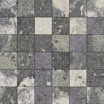 Плитка Aparici Lithops Lipan Stamp Natural Mosaico 5x5 29.75x29.75 см, поверхность матовая, рельефная
