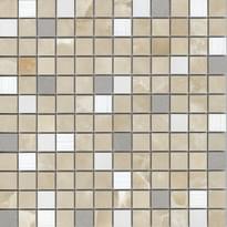 Плитка Aparici Magma Beige Mosaic Decor 2.5x2.5 29.75x29.75 см, поверхность глянец