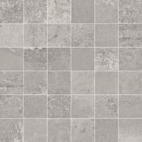 Плитка Aparici Metallic Grey Natural Mosaico 5x5 29.75x29.75 см, поверхность матовая, рельефная