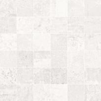 Плитка Aparici Metallic White Natural Mosaico 5x5 29.75x29.75 см, поверхность матовая, рельефная