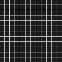 Плитка Aparici Neutral Negro Mosaico 2.5x2.5 29.75x29.75 см, поверхность матовая