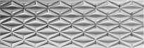 Плитка Aparici Neutral Silver Rhombus 29.75x89.46 см, поверхность матовая, рельефная