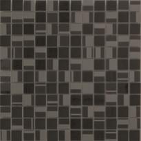 Плитка Aparici Neutral Trace Negro Mosaico 2.5x2.5 29.75x29.75 см, поверхность матовая