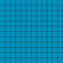 Плитка Aparici Nordic Blue Mosaico 2.5x2.5 29.75x29.75 см, поверхность глянец