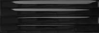 Плитка Aparici Nordic Negro Arm 29.75x89.46 см, поверхность глянец