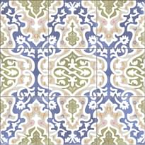 Плитка Aparici Tawriq Blue Natural 59.2x59.2 см, поверхность матовая