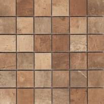 Плитка Aparici Terre Rosso Natural Mosaico 5x5 29.75x29.75 см, поверхность матовая