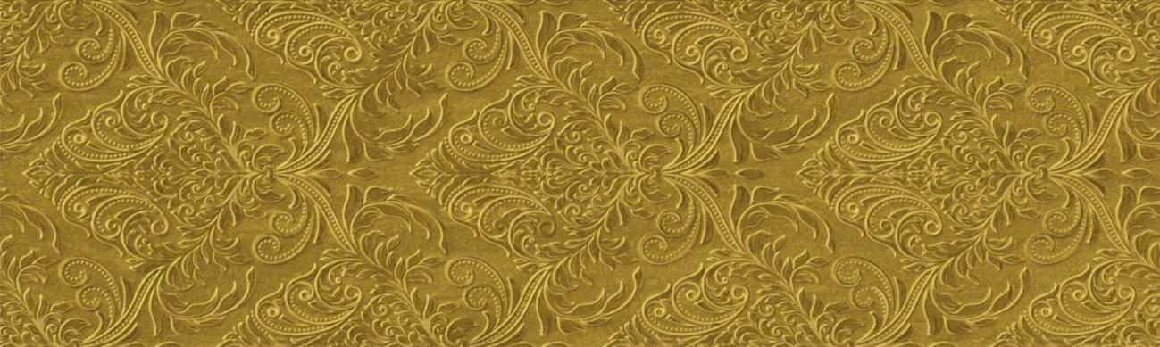 Плитка Aparici Umbria Wall Gold Vero Decor 29.75x99.55 см, поверхность глянец