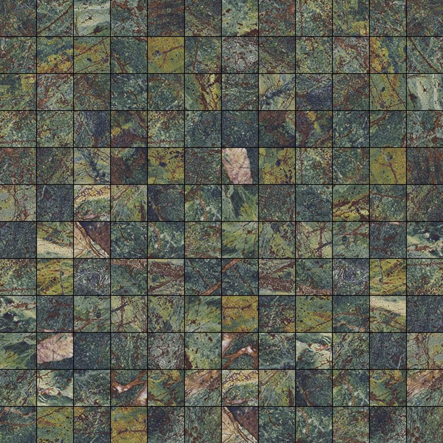 Aparici Vivid Green Rainforest Mosaico 2.5x2.5 29.75x29.75