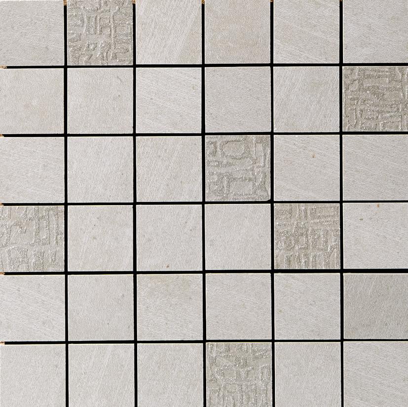 Aparici Zenith Grey Natural Decor Mosaico 5x5 29.75x29.75