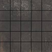 Плитка Apavisa A.Mano Black Natural Mosaico 5x5 29.75x29.75 см, поверхность матовая, рельефная