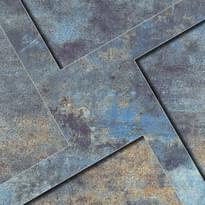 Плитка Apavisa Alchemy 7.0 Blue Decor Ramp 59.55x59.55 см, поверхность микс, рельефная