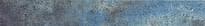 Плитка Apavisa Alchemy 7.0 Blue Hammered Listelo 60 7.3x59.55 см, поверхность полуматовая, рельефная